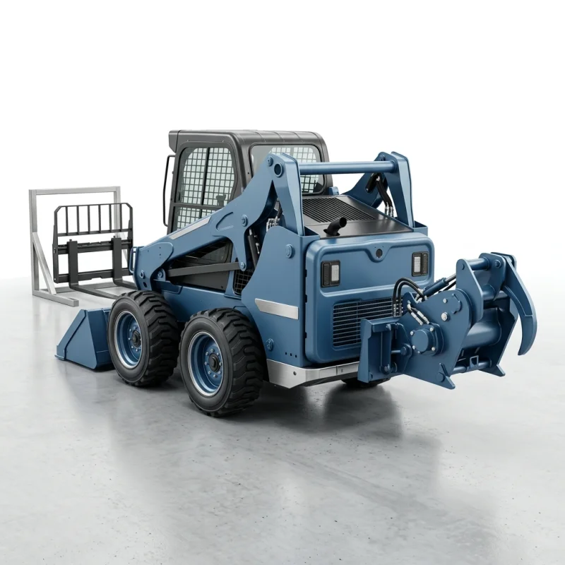 aluguel de Bobcat com garfo para pallets